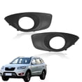 thumbnail image 3 of 1 Pair Car Front Bumper Fog Light Lamp Hoods Housing Cover Replacement For 2010 2011 2012, 3 of 5