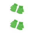thumbnail image 3 of Guantes sin dedos Jumpingount Calentadores de manos estilo Simple Rojo Verde Azul Morado Negro, 3 of 6