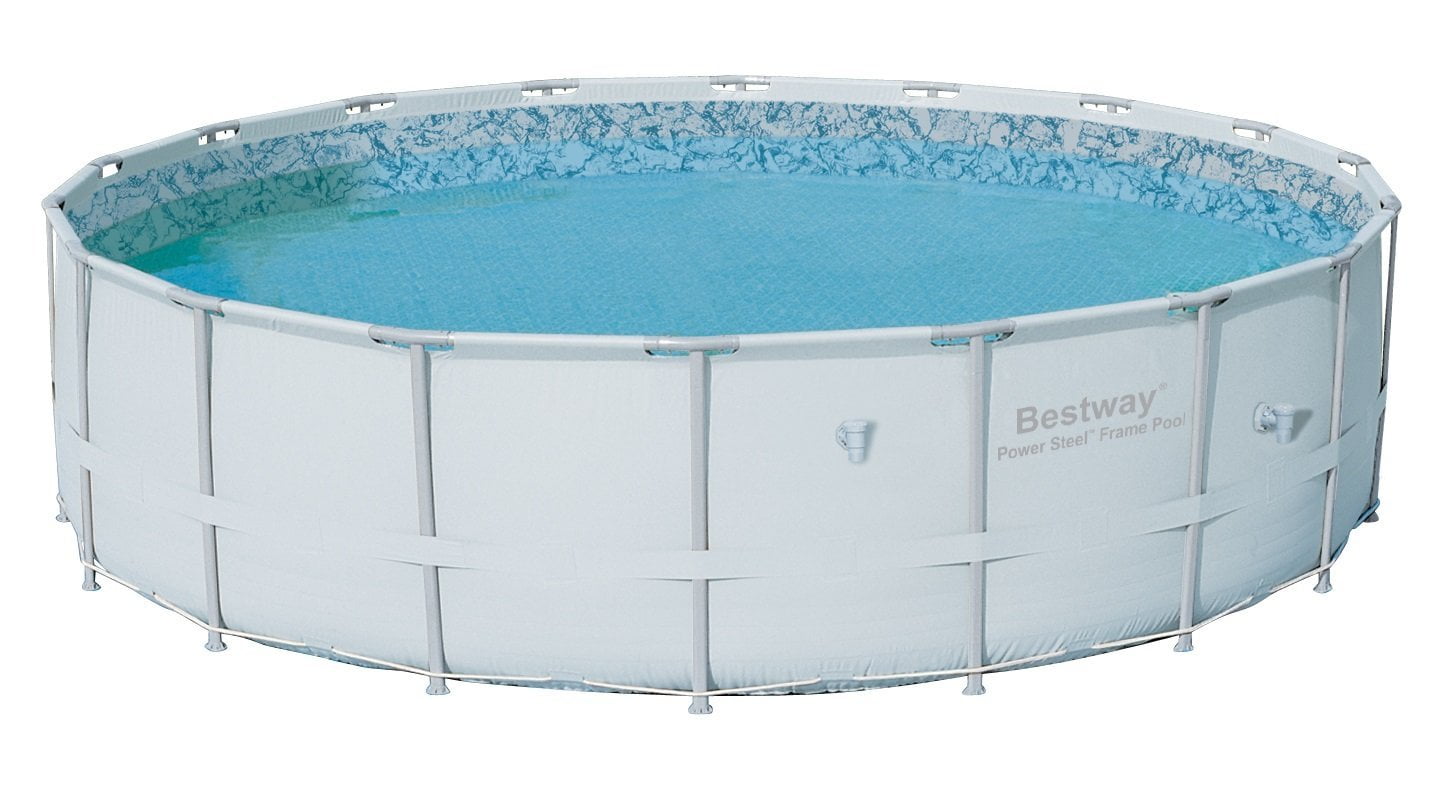 Bestway 18' x 52" Power Steel Pro Frame Above Ground Swimming Pool | 12753 by Bestway