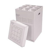 Advanced Organizing Systems 9 Slot Manager Rolled Storage 25"h x 16"w x 16"l