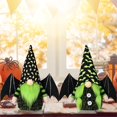 thumbnail image 5 of Bat Gnome Halloween Decorations for Home, Set of 2 Plush Gnomes with Bat Wings, Handmade Tomte Gnome Dolls for Halloween Decor, for Women, 5 of 9