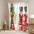 thumbnail image 3 of Manfei Vintage Cartoon Nutcracker Black Out Curtains,Teen Christmas Gifts Curtains Pack of 2 (42x63 Each),Happy New Year Bedroom Curtains For Kids,Luxury Bedroom Decor, 3 of 6