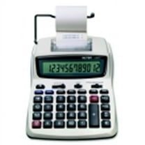 12-Digit LCD 2-Color Commercial Compact Printing Calculator