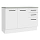 thumbnail image 1 of Gabinete Bajo Cocina Madesa Agata Con Encimera Blanco, 1 of 5