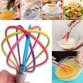 thumbnail image 2 of Wovilon 9.8" Silicone Whisks for Cooking - Silicone Material Whisk with High Heat Resistance of 600℉ - Kitchen Non-Stick Durable Rubber Whisk for Cooking, Baking Stirring, 2 of 8