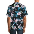 thumbnail image 6 of No Boundaries Men's and Big Men's Short Sleeve Printed Rayon Shirt, 6 of 6
