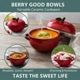 Ceramic Pot For Cooking with Lid, creative Ceramic Apples Soup Bowl ...