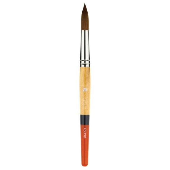 Princeton Brush Snap Gold Taklon Brush, Round, 20