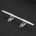 thumbnail image 3 of 6" Stainless Steel Marine Boat Dock Deck Rope Cleat Hollow Base Bollard, 3 of 8