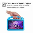 thumbnail image 4 of For Galaxy Tab A 8.42020 Sparrow Style Eva Flat Anti Falling Protective Shell With Bracket(purple), 4 of 5