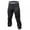 Black, variant on Monfince Men's Long Pants Compression Gym Running Base Layers Skins Tights Running Pants Men's 7 Points Quick Dry Pants