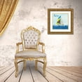 thumbnail image 3 of Prahl, Courtney 20x20 Gold Ornate Wood Framed with Double Matting Museum Art Print Titled - Rainbow Spinnakers I, 3 of 4