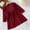 Wine#1, variant on IVEYRTF Girls Long Sleeve Round Neck A Line Princess Dress Solid Color Cute Sweet Western Casual Party Wear Everyday Outfit Home Birthday Celebration(Pink,5 Years)