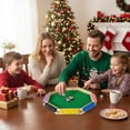 thumbnail image 4 of Party Game Accessory Including Wooden Flipping Board And 16 Color Dices For Group Fun And Social Gatherings, 4 of 9