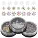 thumbnail image 3 of EeaseMX 3 cajas de purpurina navideña para uñas, lentejuelas brillantes, copos para uñas, decoración de uñas, 3 of 7