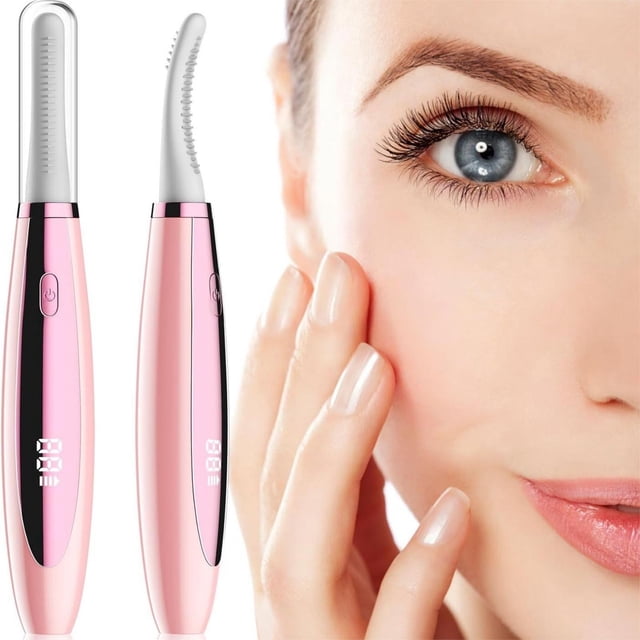 EYE Portable Rechargeable Eyelash Curler Heated Lash Lifter Mini Curling For Instant Volume & Curl Travel Friendly Design