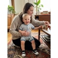 thumbnail image 5 of Cenuakty Baby Boys 0-18M Rompers Stripe Print Bear Embroidery Crew Neck Short Sleeve Infant Bodysuits Jumpsuits, 5 of 9
