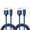 Blue, variant on Mimifly USB Type C Cable 2FT, [2 Pack] USB C Cable Fast Charging for Samsung Galaxy S20 S10 S9 S8 Plus S10E, Note 20 10 9 8, Black