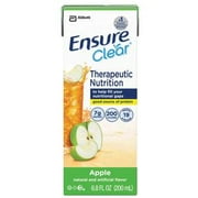 Ensure Clear Ready-to-Drink Institutional 198mL Brik Pak ''Apple, 10 Count''