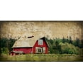 thumbnail image 2 of "Widbey's Barn III" Painting Print on Wrapped Canvas, 2 of 7