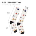 thumbnail image 4 of Pofeuu Colorful Trains Print Compression Socks for Women & Men Circulation - Best Support for Nurses,Running,Athletic,Sports, 4 of 7