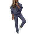 thumbnail image 1 of Wlynlyn Womens 2 Piece Outfits Oversized Sweatshirt Sweatpants Fall Tracksuit Sweatsuits Matching Lounge Sets S-XL, 1 of 6
