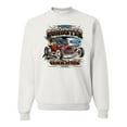 thumbnail image 2 of Wild Bobby, Ford Retro T-Bucket Roadster 1923 Vintage Garage Motors, Cars and Trucks, Unisex Crewneck Graphic Sweatshirt, White, XX-Large, 2 of 4