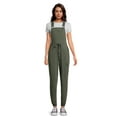 thumbnail image 2 of No Boundaries Juniors Knit Overalls, Sizes XS-3XL, 2 of 5