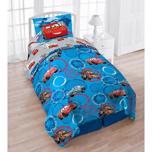 Disney Cars Twin Bedding Set (4 Piece Twin Bedding Set)