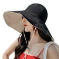 thumbnail image 1 of Sombrero de ala ancha con protección solar Sombrero para el sol Sombrero tipo pescador plegable, 1 of 5