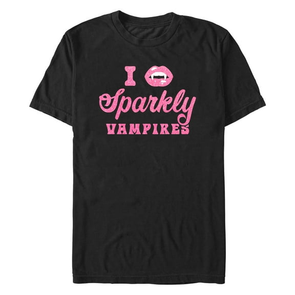 Mens Lost Gods I Love Sparkly Vampires T Shirt