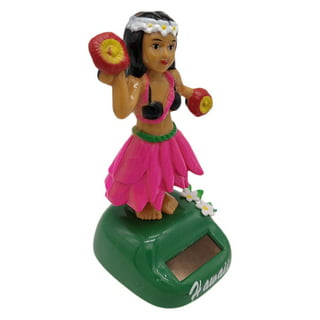 DIRECT FROM HAWAII Hula Girl Doll Bobble Head Figurine de danse de tableau  de bord de voiture Livraison gratuite Cadeau Nouveauté Fun Hula Dancer -   France