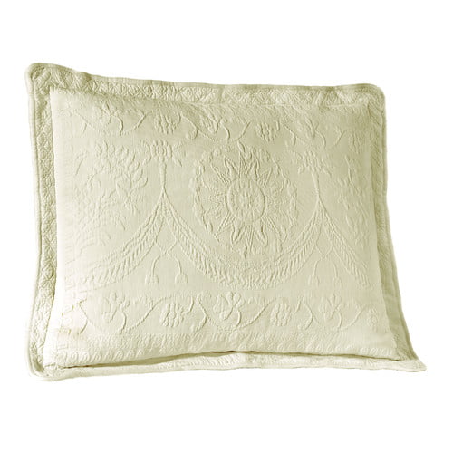 Williamsburg Richmond Matelasse Standard Pillow Sham 20”x26” Blue 