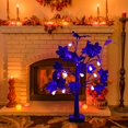 thumbnail image 4 of Halloween Decorations LED Light Up Tree With Pumpkin Design For Indoor Party Event Themed Holiday, 4 of 5