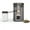 Gold, variant on Huisuilinss Automatic Espresso Machine,Coffee Maker With Milk Frother 4-Beverage Cappuccino Coffee Machine With Built-In Grinder and Intuitive Touch Display, Coffee Maker Latte Machine