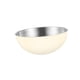 thumbnail image 3 of Cuencos para hornear ensaladas Recipiente de alimentos de acero inoxidable irrompible Tazones para sopa Mezclar 22cm Blanco, 3 of 9