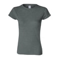 thumbnail image 1 of Gildan Softstyle Ladies T-Shirt 20F Dark Heather 2XL Gildan 64000L, 1 of 1