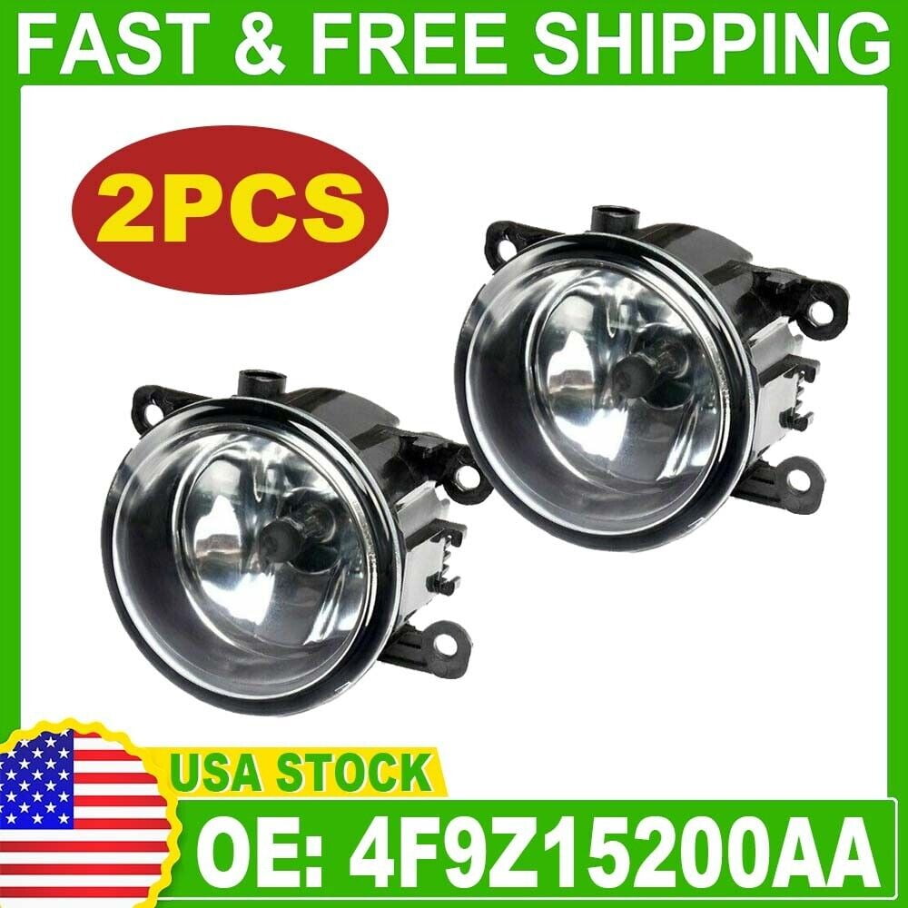 For 2015-2018 Jeep Renegade Fog Light Driving Lamp w/Light Bulbs Clear Lens Pair