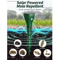 thumbnail image 2 of Yardgrace 8 Pack Solar Mole Repellent, Waterproof Gopher Repellent Ultrasonic for Yard Lawn & Garden, 2 of 11