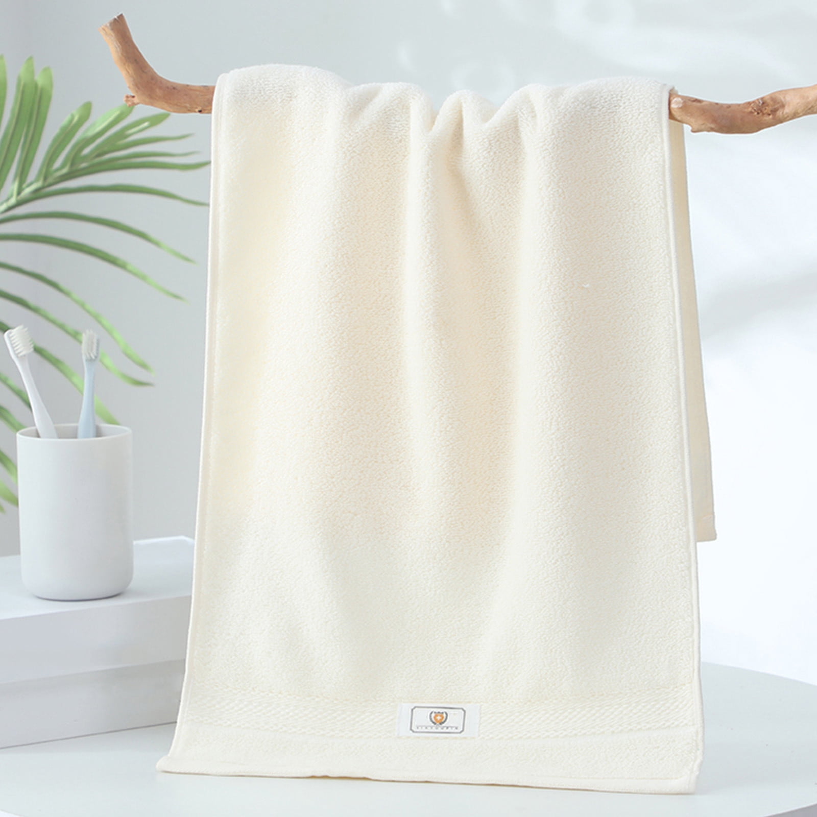 ZROBM 10PCS Hand Towel, Hand Towel Set, Towel Clearance, Hand Towels for Bathroom, Spring Hand Towel, Towel For Bath, Hand, Face, Gym, Spa, cotton, 35x75cm, Beige