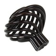 thumbnail image 2 of GlideRite 1.5 in. Twisted Round Birdcage Cabinet Knob, Rustic Bronze, 2 of 4