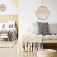 thumbnail image 3 of Peggybuy Nordic Creative Paper Origami Lantern Shade Pendant Light Decor (Waist), 3 of 6