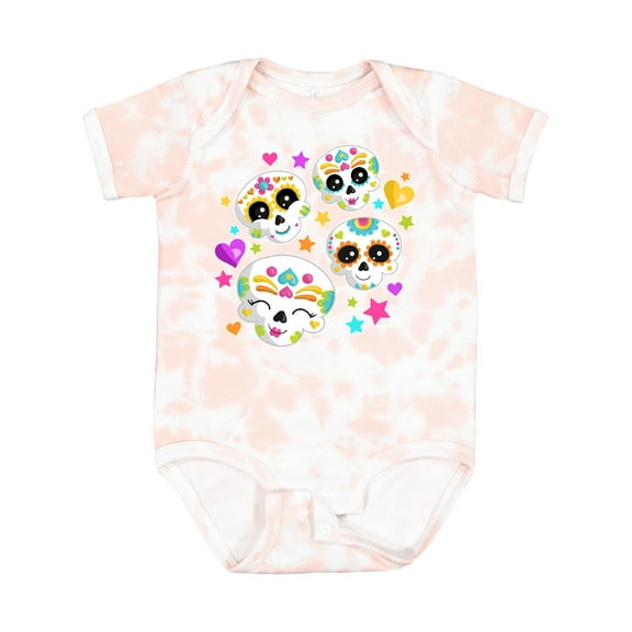 Inktastic Decorative Skull Party for Day of the Dead Boys or Girls Baby Bodysuit