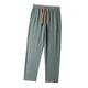 thumbnail image 5 of Pantalones de chándal para hombre Yuyangstore Cordón Cintura elástica inferior abierta, 5 of 8