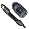 thumbnail image 1 of CCIYU Door Handles fit for 2004-2009 Kia Spectra 2005-2009 Kia Spectra 5 Exterior Interior Front Driver Left Side(2pcs), 1 of 5