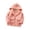Pink, variant on Girls Solid Teddy Fleece Zip up Hooded Jacket, 2-10 Years Little Kids Fall Winter Warm Plush Hoodie Cardigan, Long Sleeve Casual Soft Fluffy Outerwear for Toddler & Big Girls Green 7-8Years