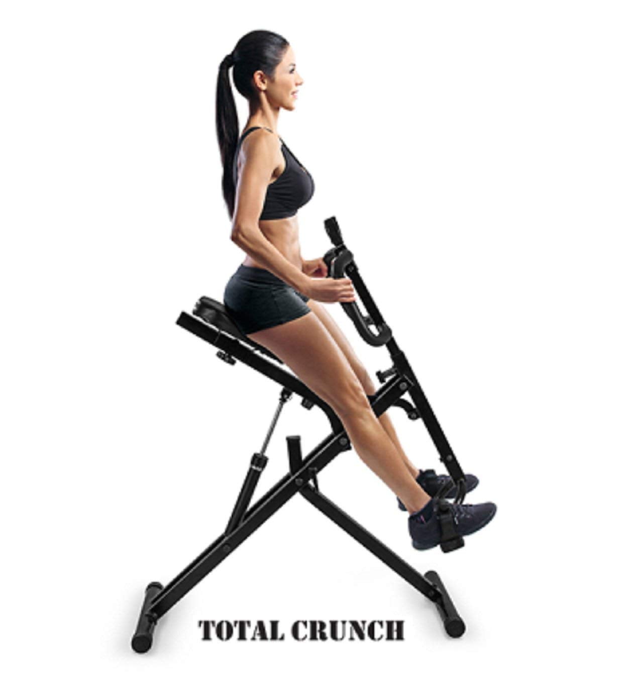 Details about   Total Crunch Power Rider Fitness Abdo Cruncher Abs Exercise Full Body Workout 