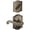Antique Pewter, variant on Schlage Lock Company F59FLA716CAMRH Flair Right Handed Interior Pack Lever Set with Single Cy, Aged Bronze (Interior Hal