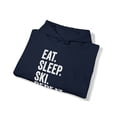 thumbnail image 4 of Skiing Hoodie, Gifts, Hooded Sweatshirt, 4 of 4