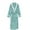 a-Mint Green6216, variant on Men's Loungewear Solid Color Quilted Bath Robe Contrast Trim Relaxed Fit Soft Loungewear With Belt Pocket For Casual Daily Home Relaxation Activities Relaxed Fit Homewear